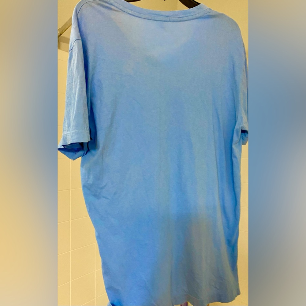 James Perse Size 3 Tall Men’s Blue VNeck Tee Shirt.Short sleeve.EC 100% Cotton - Picture 5 of 14